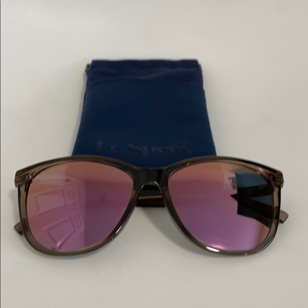 Le Specs Entitlement Mirrored Sunglasses